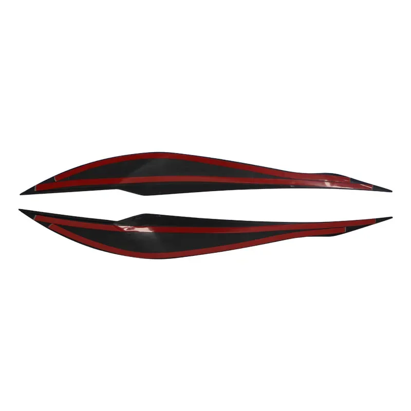Gloss ABS Headlight Eyebrow Eyelid for BMW F30 Sedan 2012-2015 320i 328i 335i F80 M3 2014-2018 F31 Touring 2013-2015 320i 328i thumbnail 6