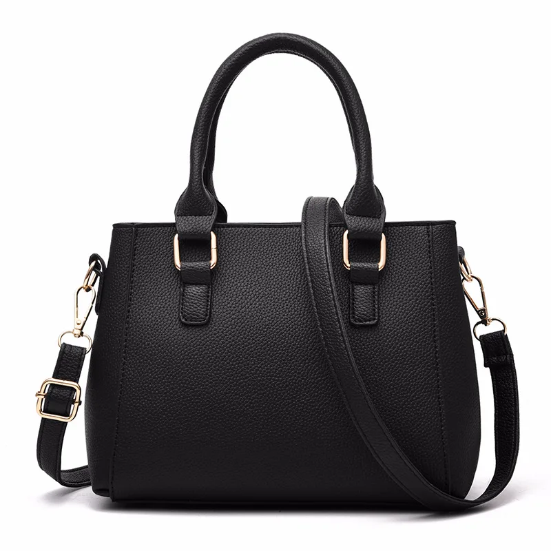 Embroidery Messenger Bags Women Leather Handbags Bags for Women Sac a Main Ladies hair ball Hand Bag thumbnail 3