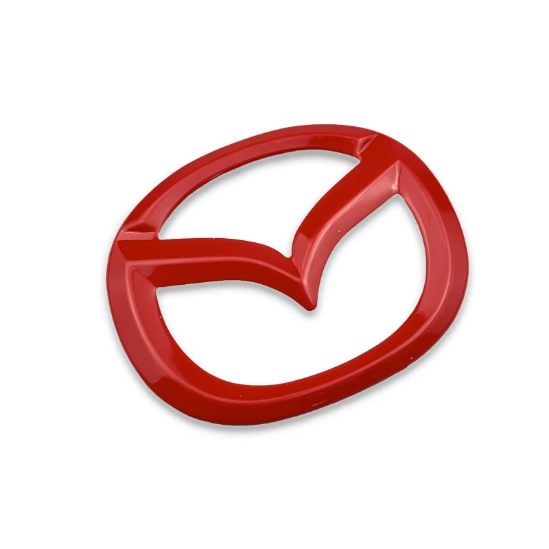 1pc ABS Car Steering Wheel Center Emblem Sticker for Mazda 3 CX3 CX4 CX5 CX7 CX8 CX9 CX30 RX7 Atenza Axela Interior Decoration thumbnail 3