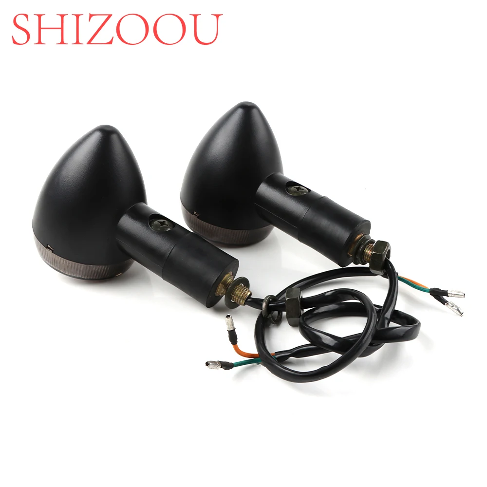 Turn Signals Universal Motorcycle Turn Signal Light Blinker Flashing Lights For HONDA Shadow RS 750 VT750RS Shadow Sabre 1100 thumbnail 5