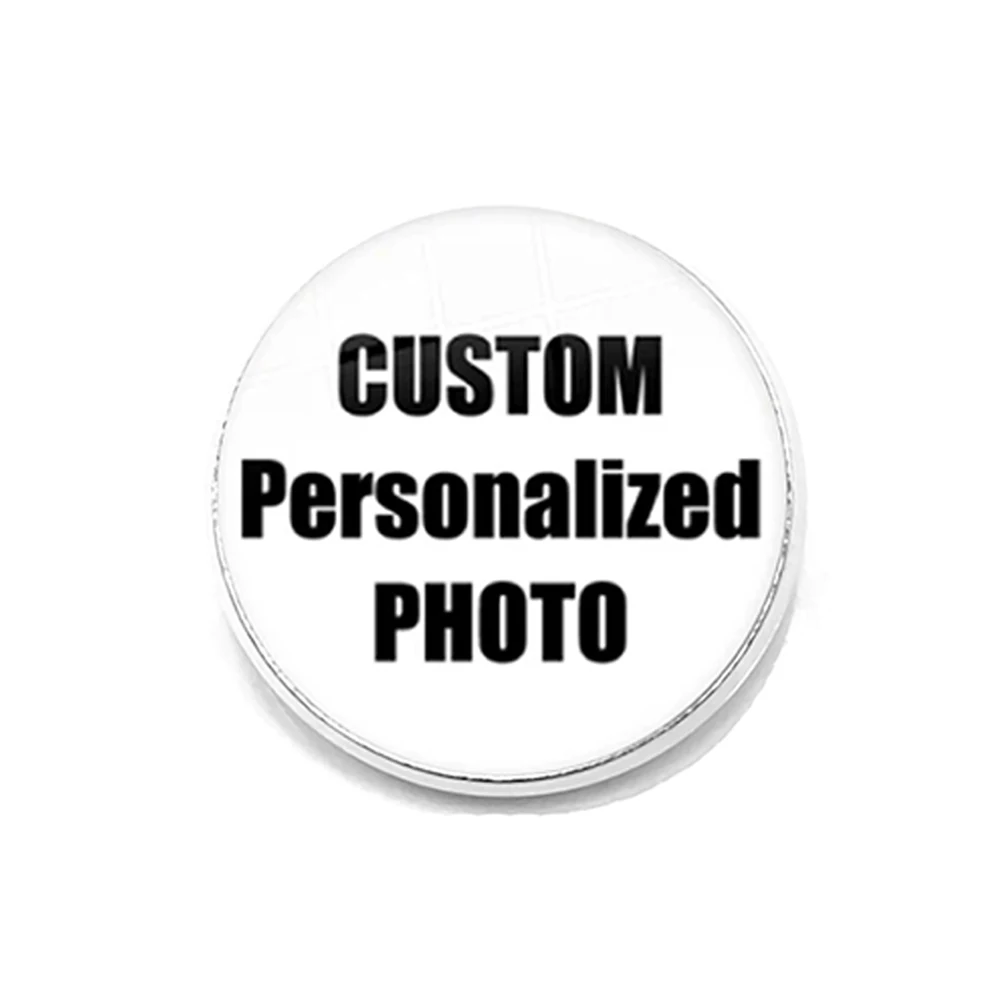 20MM,25MM Personalize Handmade custom photo glass round Brooch Baby  Photo Custom Designed  Photo Gift Pins thumbnail 5