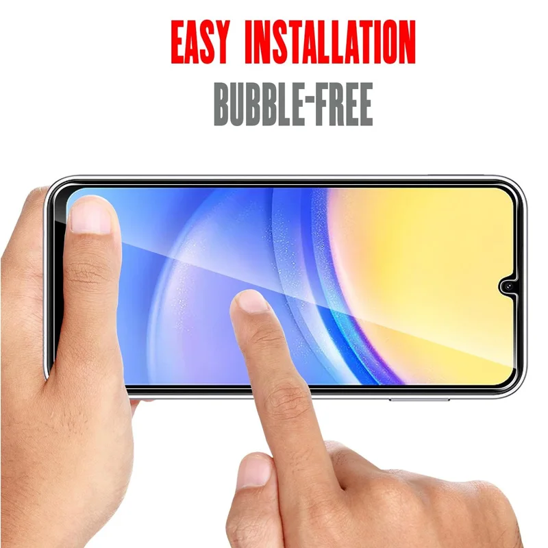 9H Screen Protector for Samsung A15 A16 A56 A36 A17 A14 A25 A24 A55 A53 A52 A57 A37 A34 A35 Tempered Glass Samsung Galaxy A15 thumbnail 6