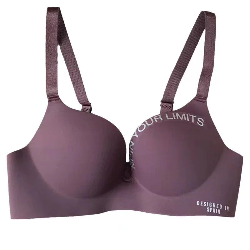 Women Print Seamless Bra Sexy Lingerie Floral Push Up Bras One-Piece Underwear 2026 Bralette No Steel Rings Gather Brassiere thumbnail 6