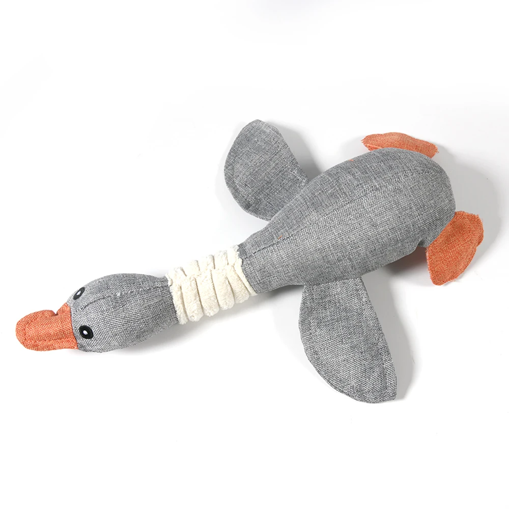 New Dog Toys Wild Goose Sounds Toy Cleaning Teeth Puppy Dogs Chew Supplies Training Household Pet  Dog Toys Accessories thumbnail 4