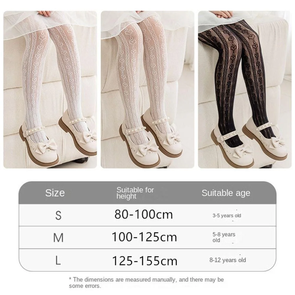 Girl Mesh Pantyhose, Fashion Nylon Girls Stocking,  Elasticity Girl Gift Children's Tights Children thumbnail 2