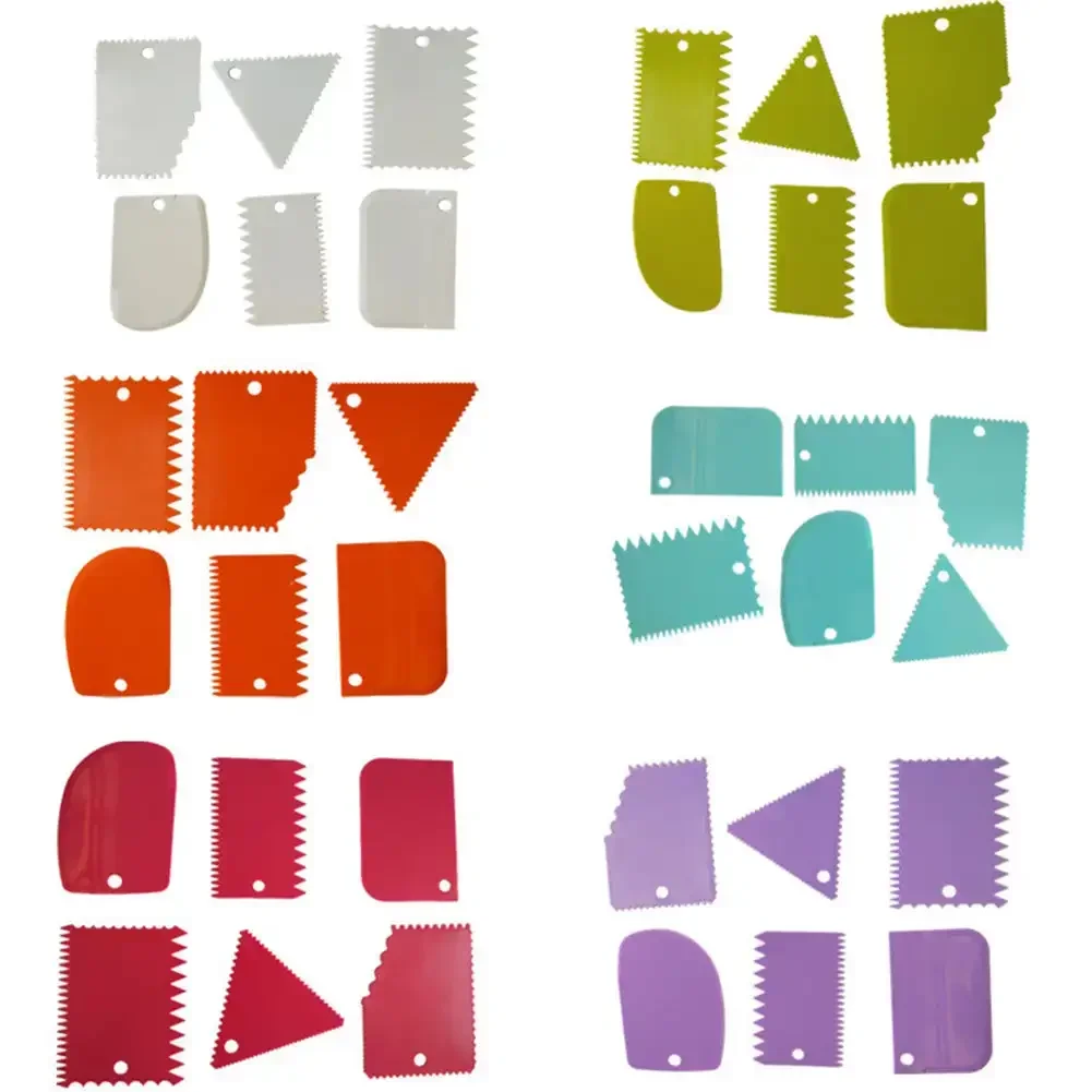 Professional Pottery Graining Pattern Scraper Wall Painting Decoration DIY Tool Potter Texture Pattern Painting Wall Art Scraper thumbnail 5