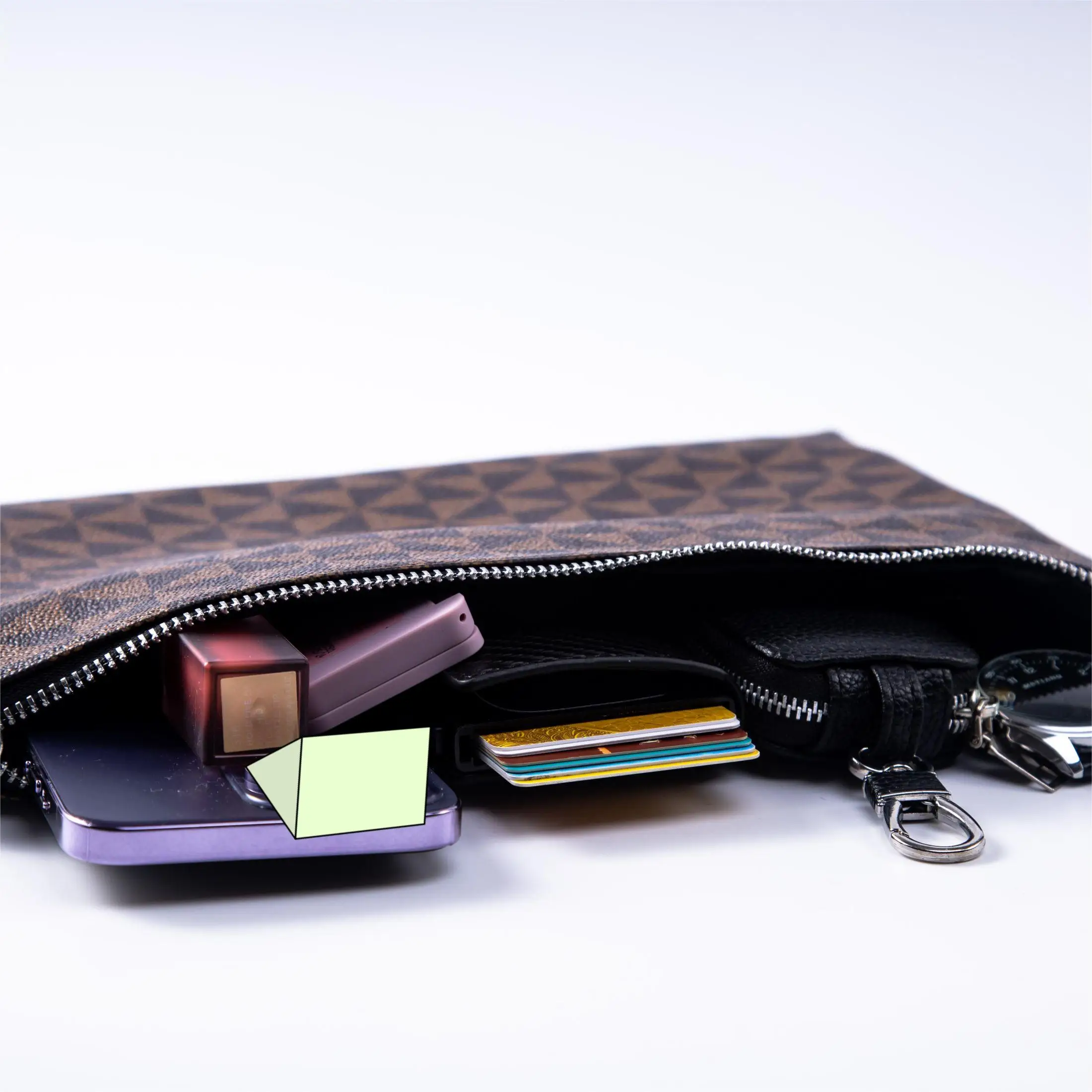 Men's clutch bag document out pocket tablet bag Tablets under 13 inches thumbnail 3