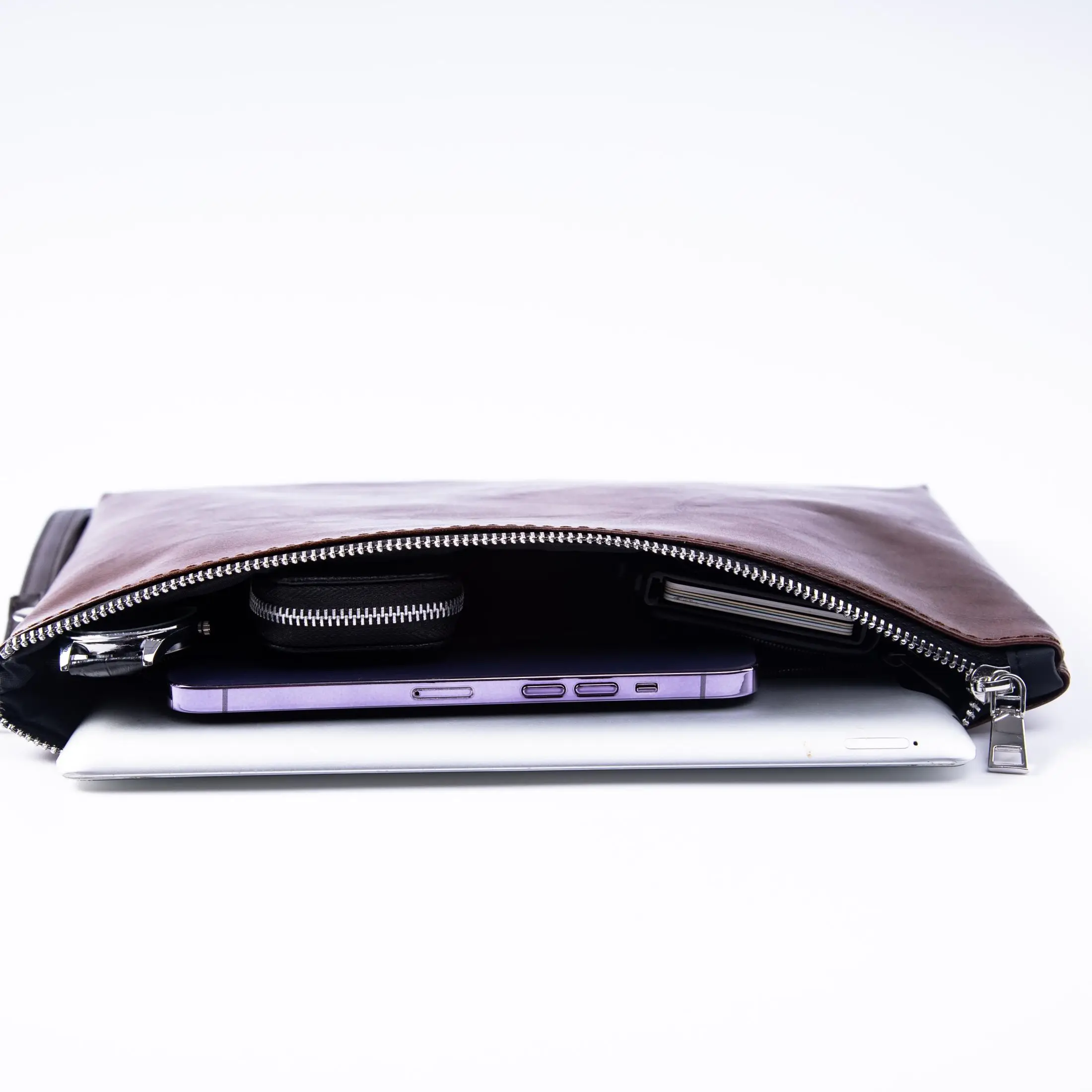 Men's clutch bag document out pocket tablet bag Tablets under 13 inches thumbnail 4
