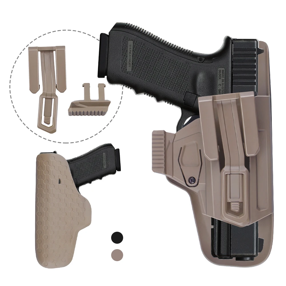 1Pc New Concealment G-9 Gun Inner Belt Holster Suitable for G17, 19, 22, 23 Tactical Hunting Accessories Magazine thumbnail 2