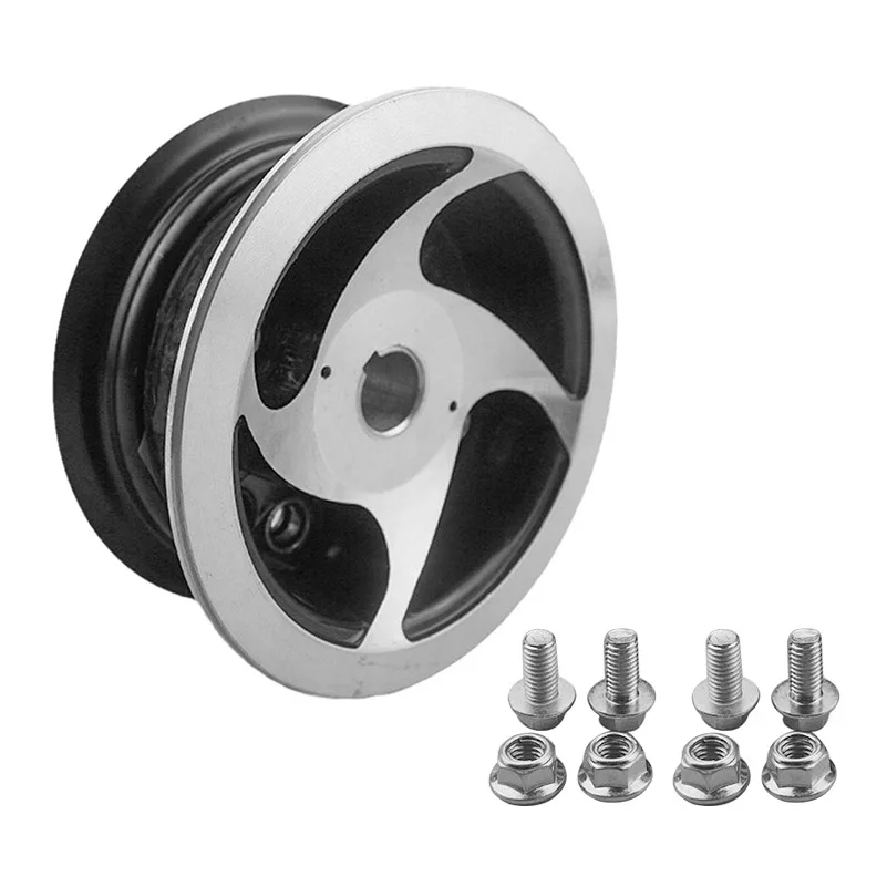 4 inch Keyway rims aluminum alloy wheel hub for MiNi Moto ATV Go Kart Electric Scooter 2.80/2.50-4 2.50-4 tire accessories thumbnail 5