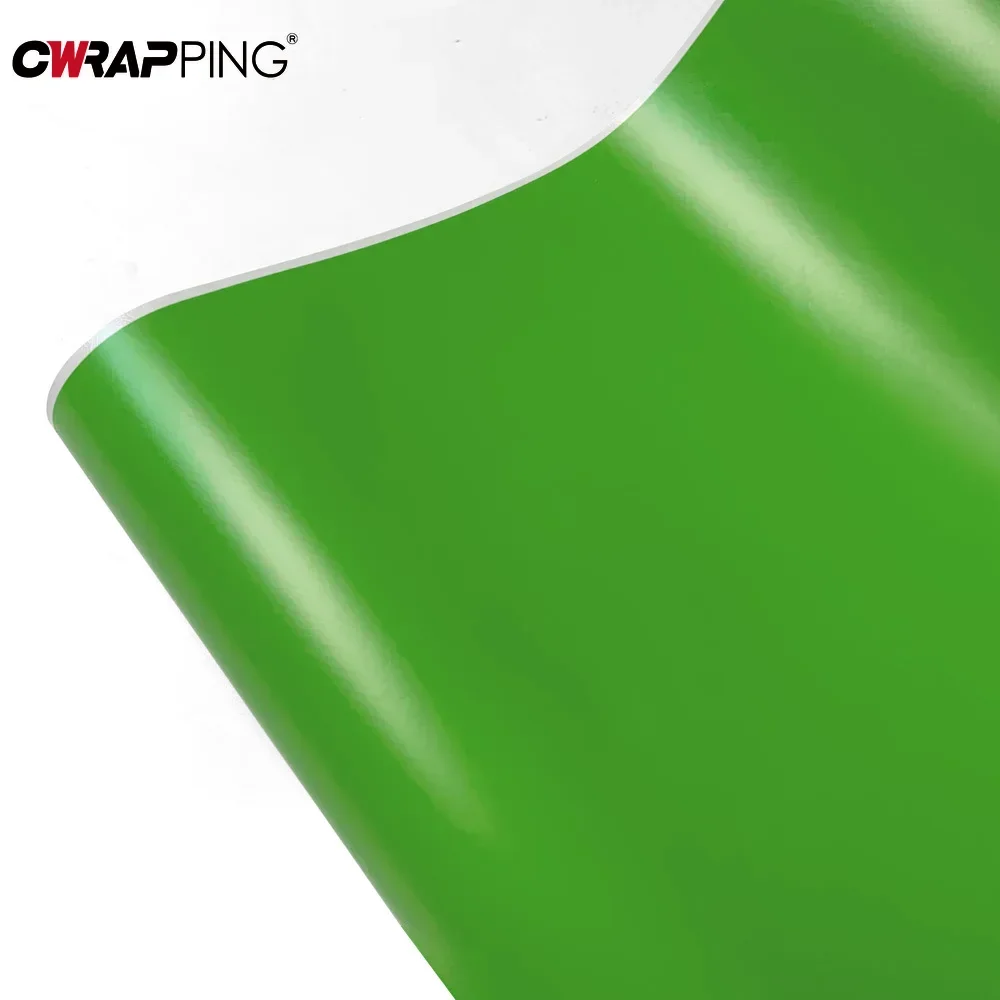 Car Modification Film Matte Vinyl Custom Sticker Self-adhesive Waterproof Green Wrap Film Auto Interior and Exterior Accessories thumbnail 5