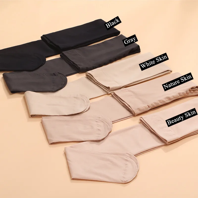 DOIAESKV New Women Pantyhose Plus Size 120D Warm Autumn Winter Tight High Waist Female Stretchy Slim Skinny Velvet Stocking thumbnail 5
