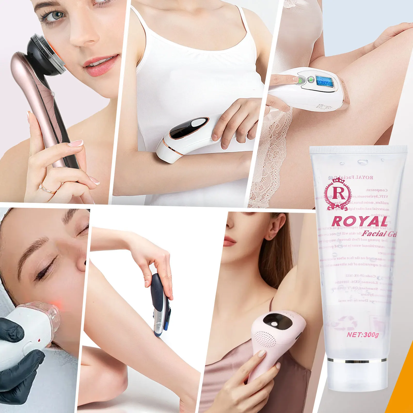 300g Beauty Machine Gel for 40K  Gel for RF  Slimming Radio Ultrasonic  Fat Burning Device Cavitation Body Frequency Conductive thumbnail 3