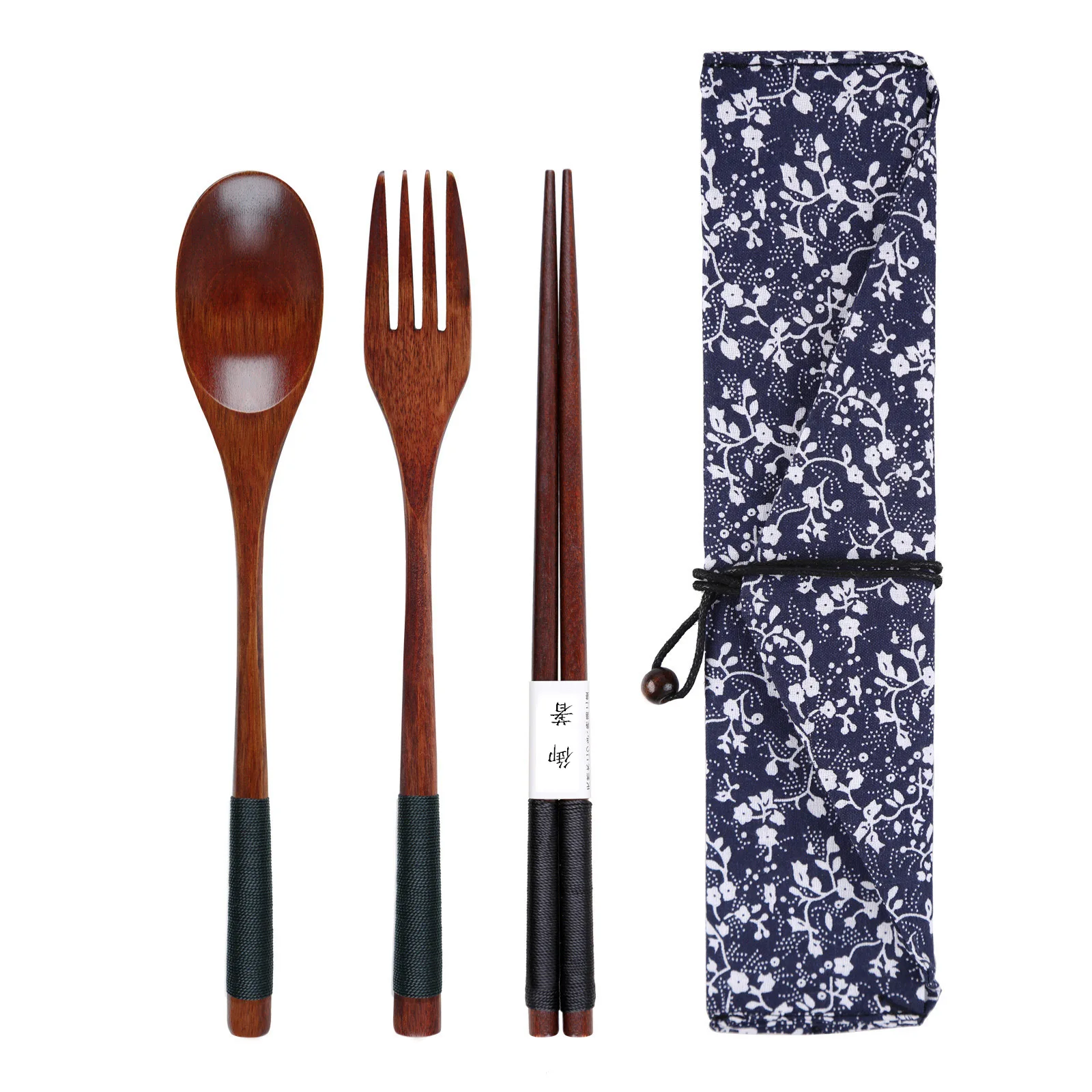Wooden Fork Bamboo Kitchen Cooking Utensil Tool For Dessert Salad Fork Household Gift Japanese Dinner Flatware for 1pcs/1set thumbnail 6