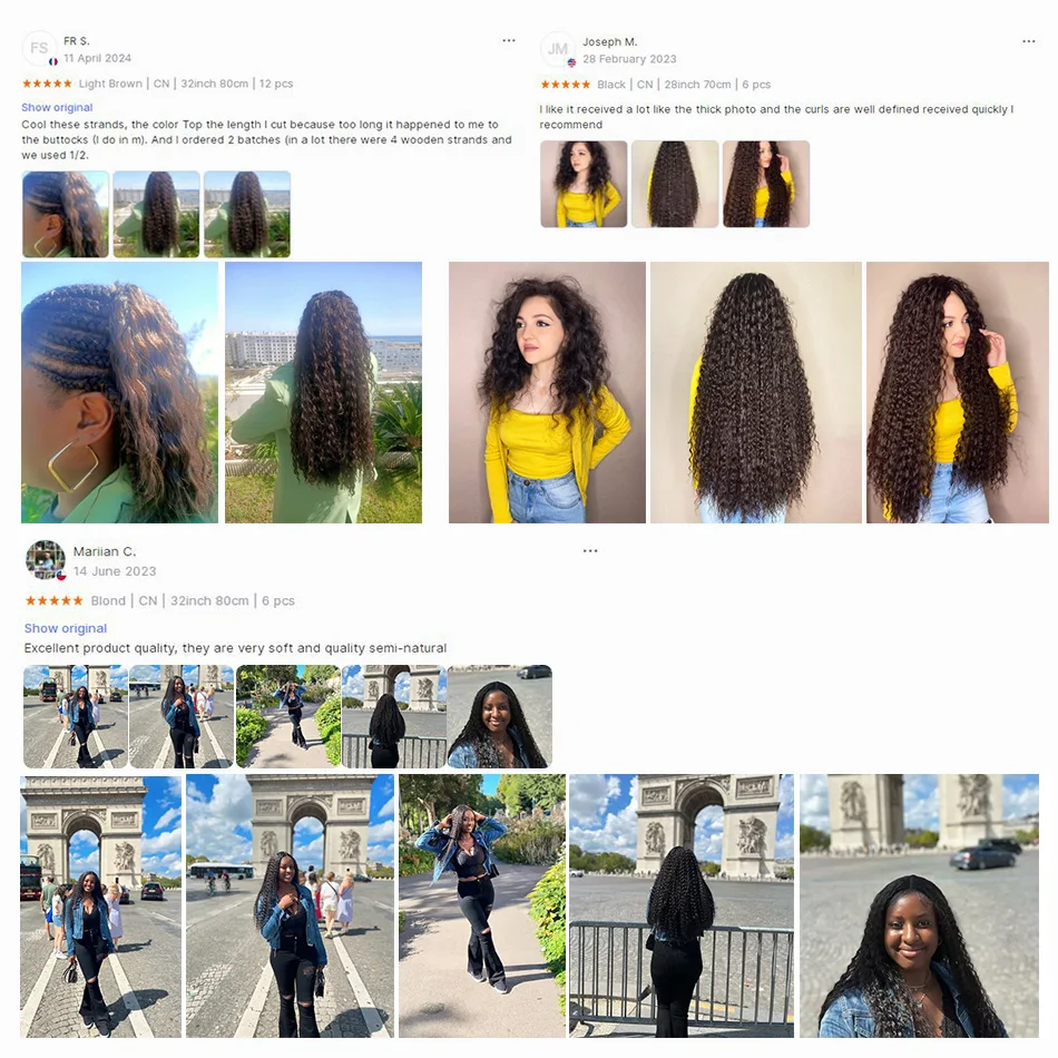 Synthetic Kinky Curly Hair Bundles Long  Jerry Curly Hair Weave Anjo Plus Hair Extensions Organic Ice Silk High Quality Weaving thumbnail 6
