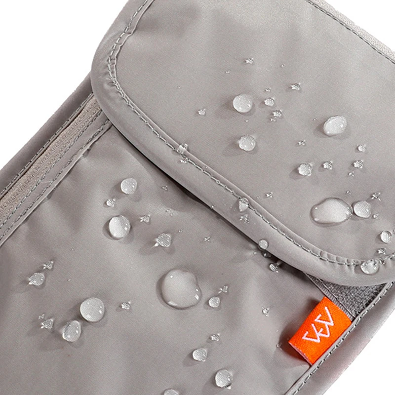 RFID Blocking Travel Bag Passport Holder Phone Wallet Card Organizer Storage Bag Multi-Pockets Anti-theft Pouch Faraday Bags thumbnail 5
