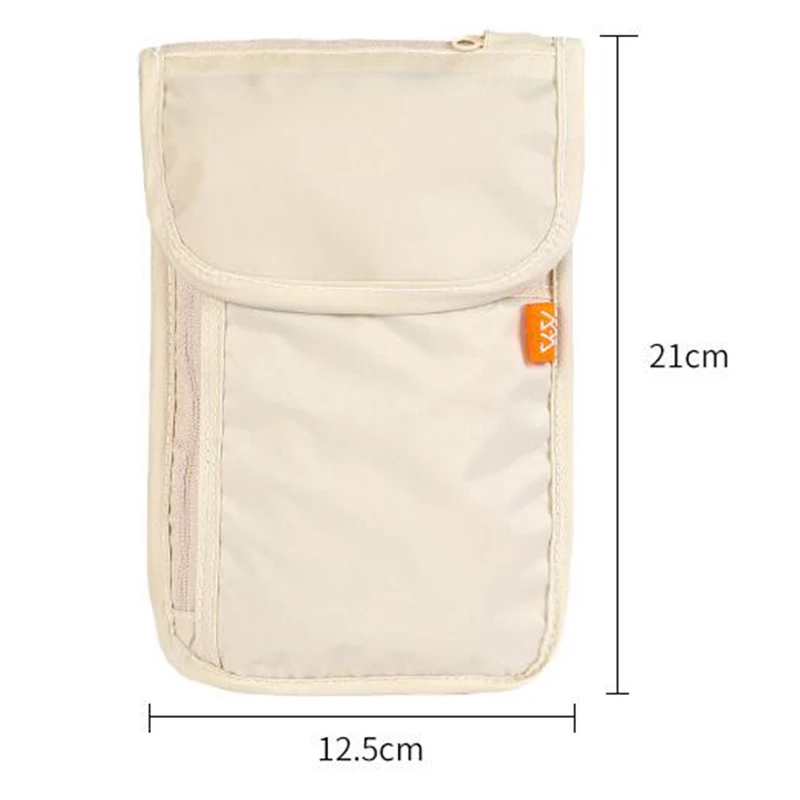 RFID Blocking Travel Bag Passport Holder Phone Wallet Card Organizer Storage Bag Multi-Pockets Anti-theft Pouch Faraday Bags thumbnail 6