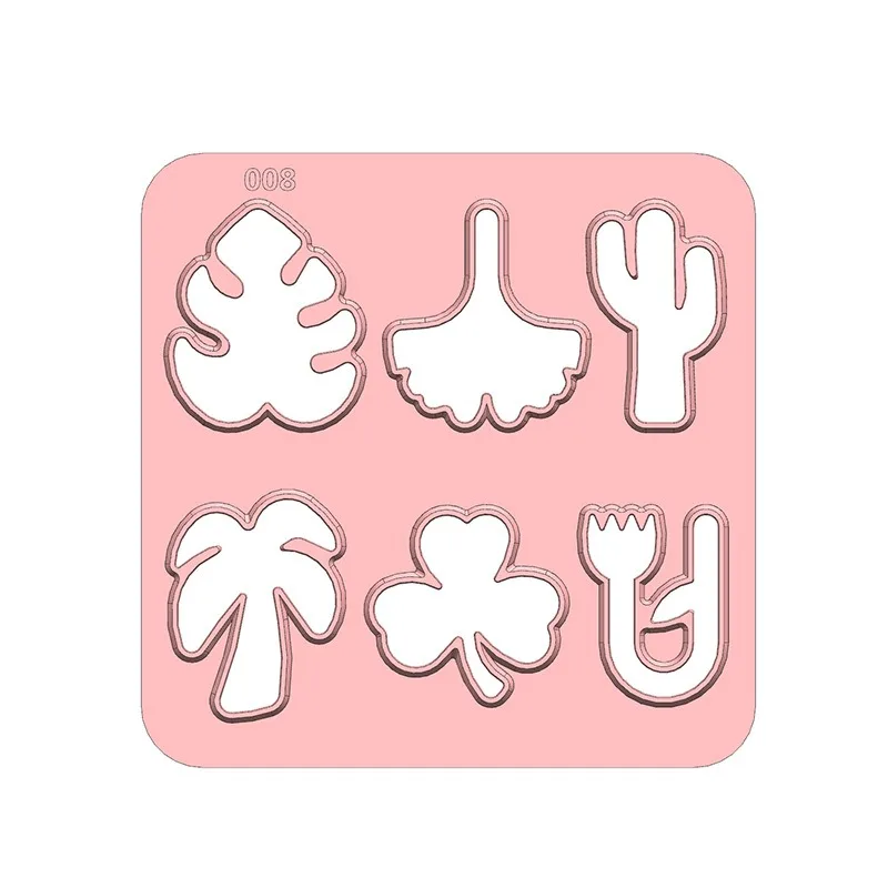 French Earrings Cutting Dies Soft Pottery Polymer Clay Cutter Pottery DIY  For Earring Jewelry Pendant Making Mold thumbnail 6