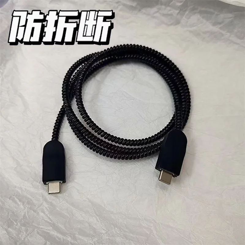 Simplicity iPhone Charger Protector Case 18W/20W Charger Cover Anti Break Scratch Proof Charger Cable Spiral Winder for iPhone thumbnail 3
