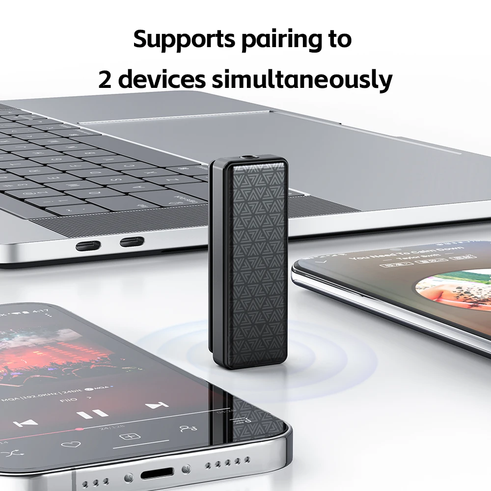 FiiO BTR11 Bluetooth 5.3 Receiver LDAC 3.5mm Wireless Audio Headphone Amplifier Adapter thumbnail 6