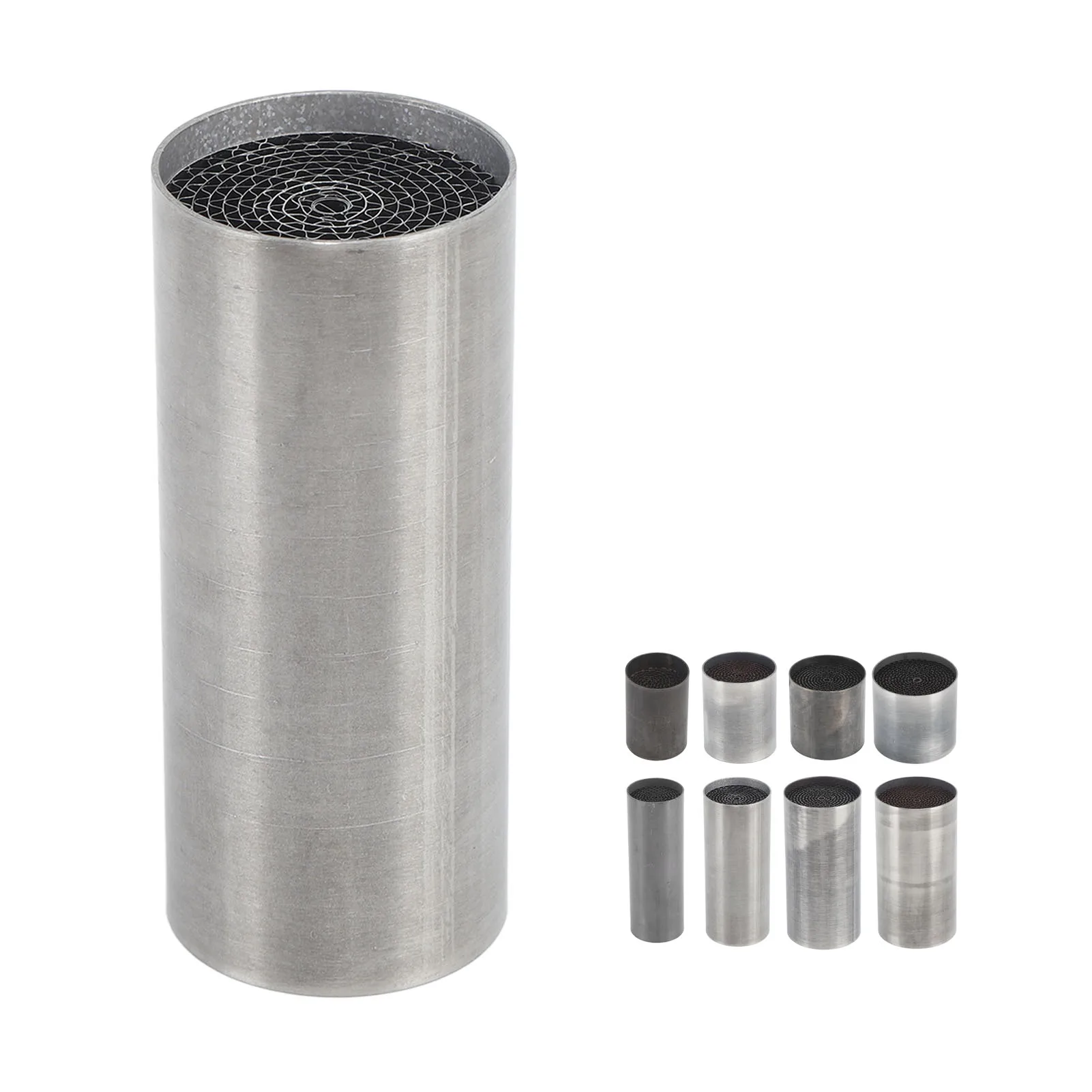 Motorcycles Exhaust Pipe Catalyst Exhaust Muffler Catalyst Reduce Noise High Strength Motorbike Accessories thumbnail 3