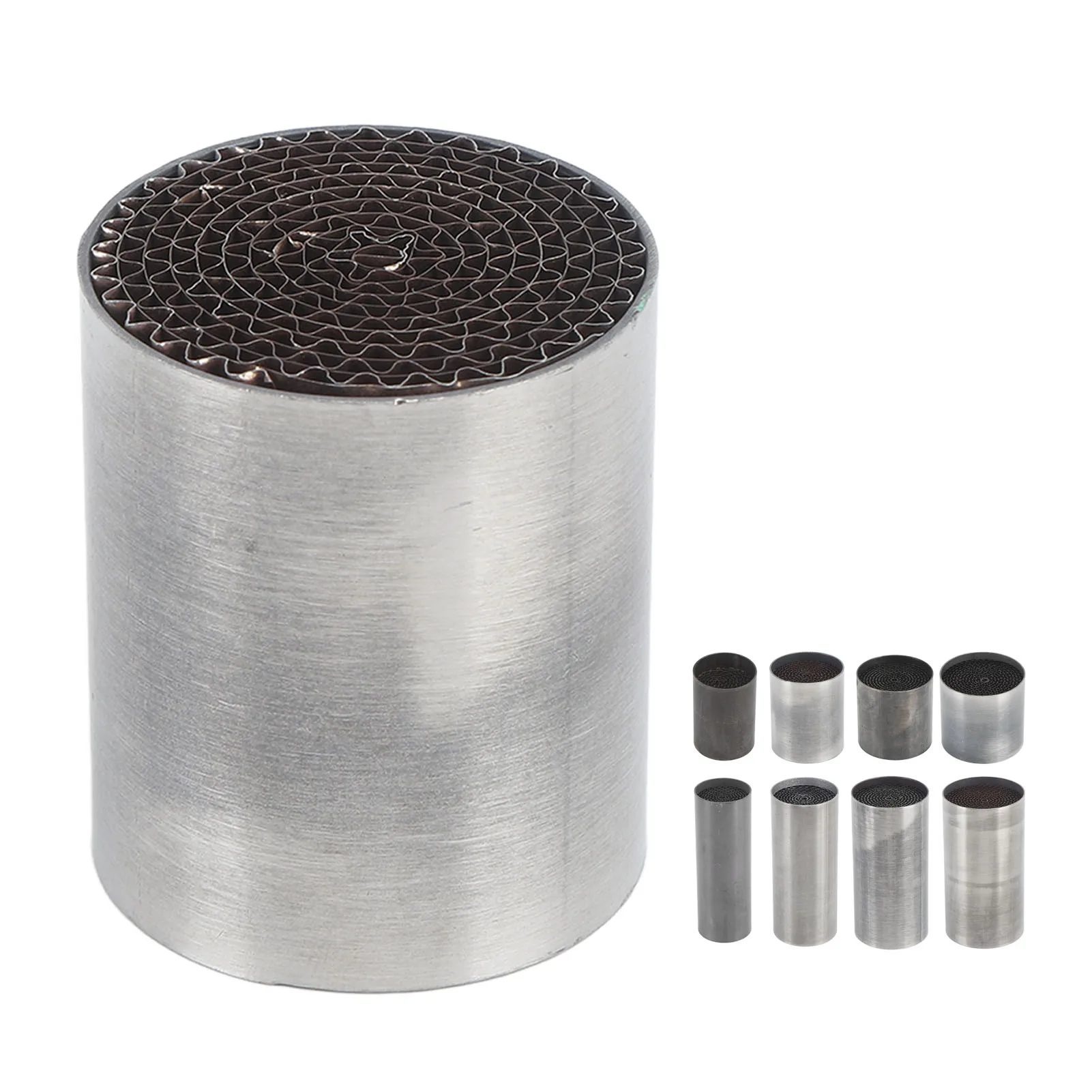Motorcycles Exhaust Pipe Catalyst Exhaust Muffler Catalyst Reduce Noise High Strength Motorbike Accessories thumbnail 2