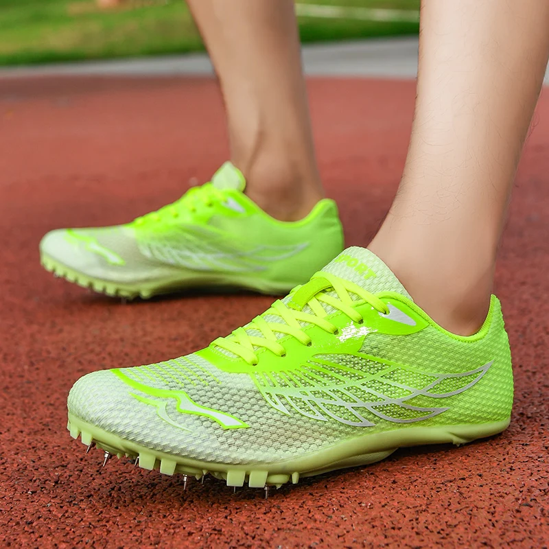 Outdoor Men Woman Track & Field Running Shoes Professional Competition Nail Sneakers Anti-Slip Student Training Shoes thumbnail 6