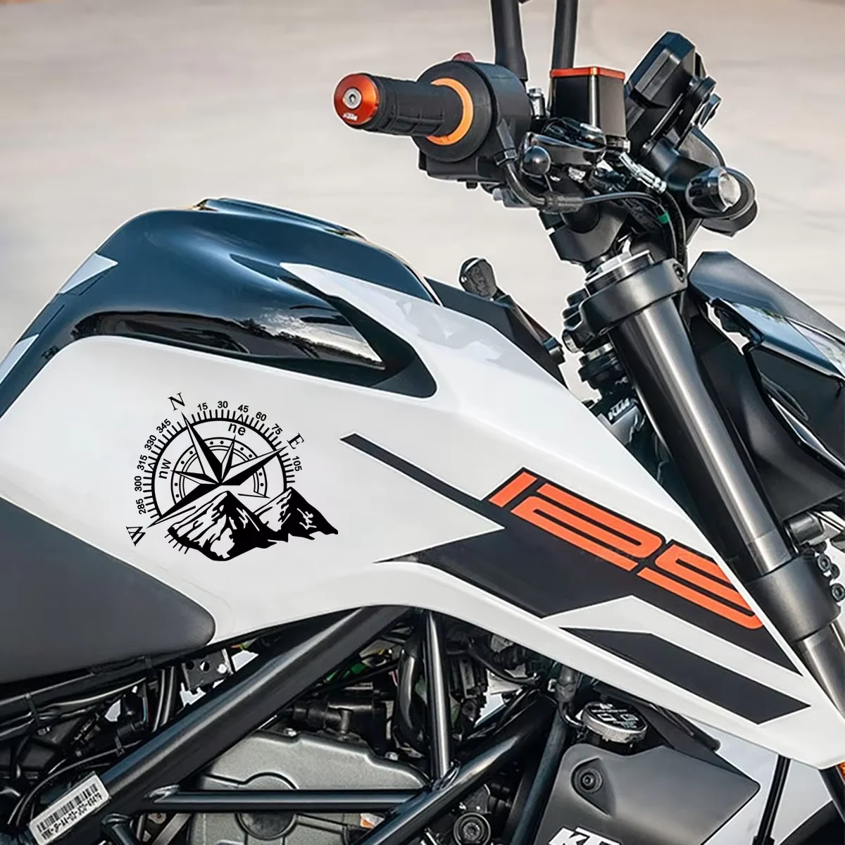1pcs Motorcycle Sticker Decal For Truck Moto Club Body Decor Stickers Auto Decal Camper Mountain Compass Camper Car Accessories thumbnail 6