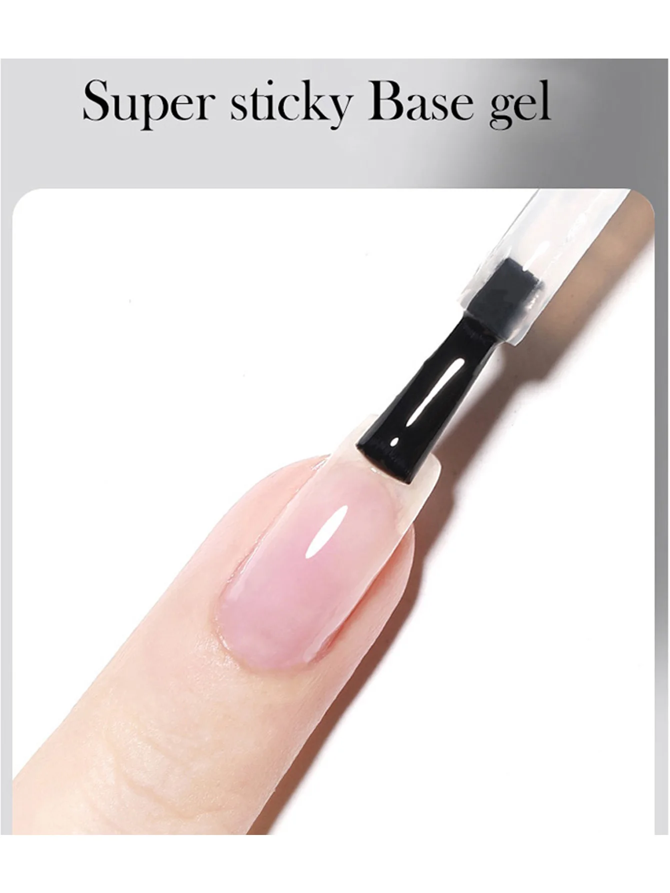 15ml Super Strong Adhesive Base Coat  Phototherapy Nail Polish Adhesive Frosted Reinforcement Anti Warping And Long-lasting thumbnail 3