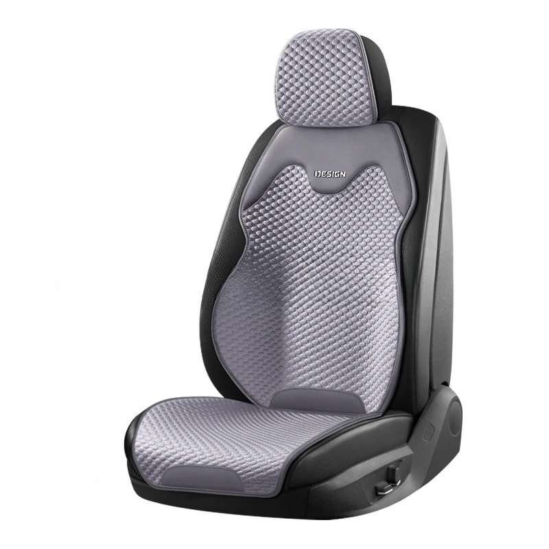 Car Seat Cushion for Four Seasons Ultra-thin Cool Breathable Seat Cover Summer Cool Pad Saddle Pad thumbnail 3