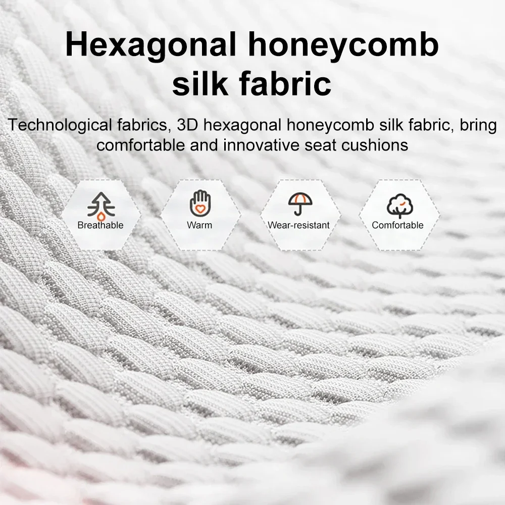 Car Seat Cushion for Four Seasons Ultra-thin Cool Breathable Seat Cover Summer Cool Pad Saddle Pad thumbnail 6
