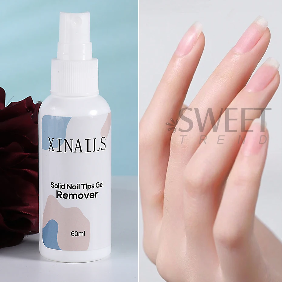60ml Nail Tips Adhesives Gel Remover Liquids Easy To Soften Remover Press On Nails Gel Remover False Pro Nails Tip Remover Tools thumbnail 4