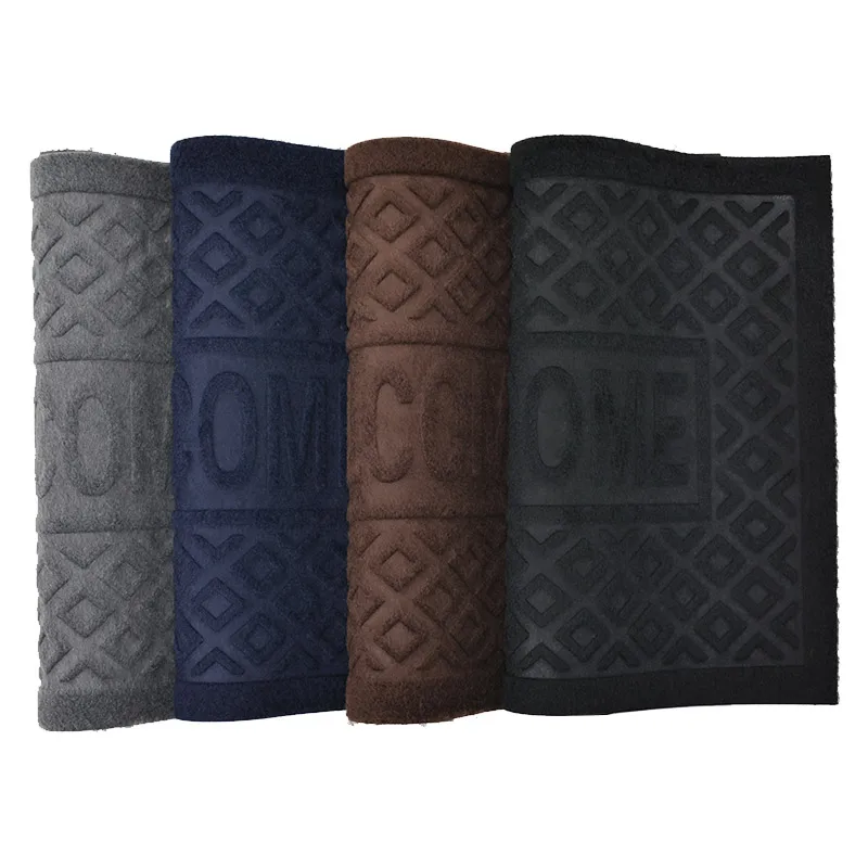 Heavy duty rubber welcome mat - anti slip, dust-proof home entrance door mat, durable and washable carpet, thumbnail 4