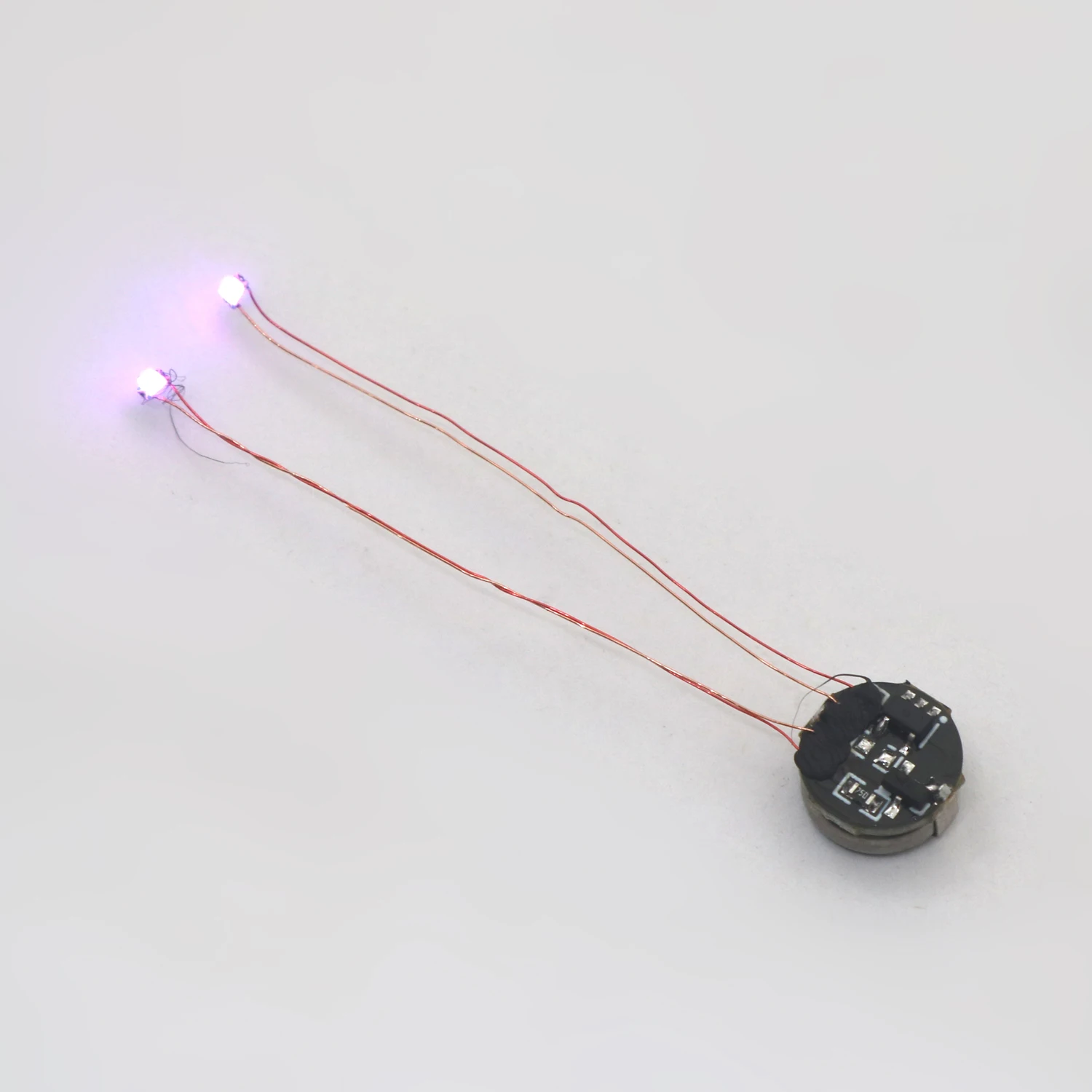Wired 5cm Magnetic Control Lamp Led Magnetron Light Model +magnet + Battery Diy Car Toys Lighting Diorama Materials Gunda Robots thumbnail 3