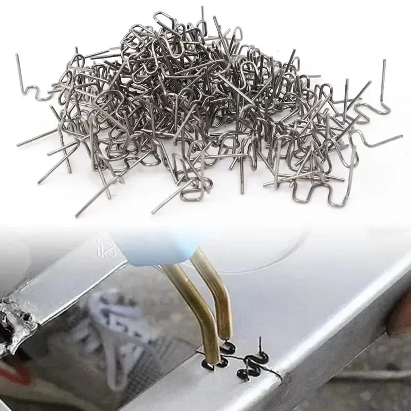 0.8mm Hot Stapler Staples for Plastic Welder Plastic Repair Standard Pre Cut Staples Welding Bumper Car Bumper Repair thumbnail 4