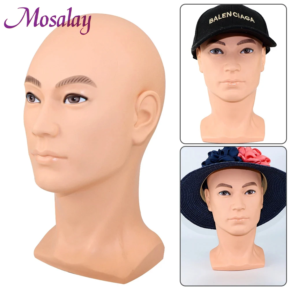 New Mannequin Head Wig Stand With Adjustable Wig Tripod Stand Holder  For Wigs Making Display With T Pins /Wig Cap For Free Gift thumbnail 5