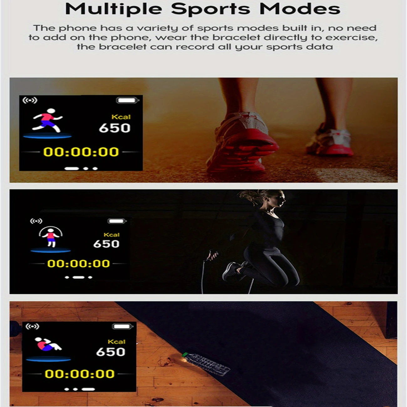 Multifunctional Smart Watch Men Women Bluetooth Connected Phone Music Player Fitness Sport Bracelet Sleep Monitor D13 Smartwatch thumbnail 6