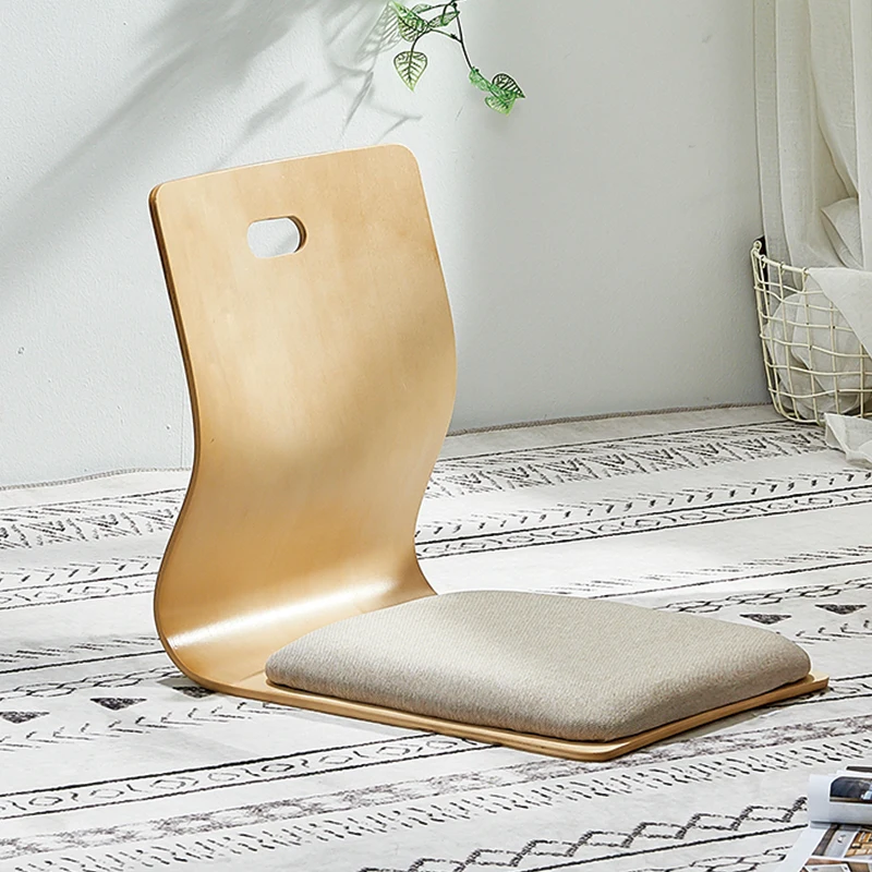 Lazy Sofa Tatami Single Legless Backrest Chair Element Minimali Japanese Floor Chair Cushion Seat Sofa Set Living Room Furniture