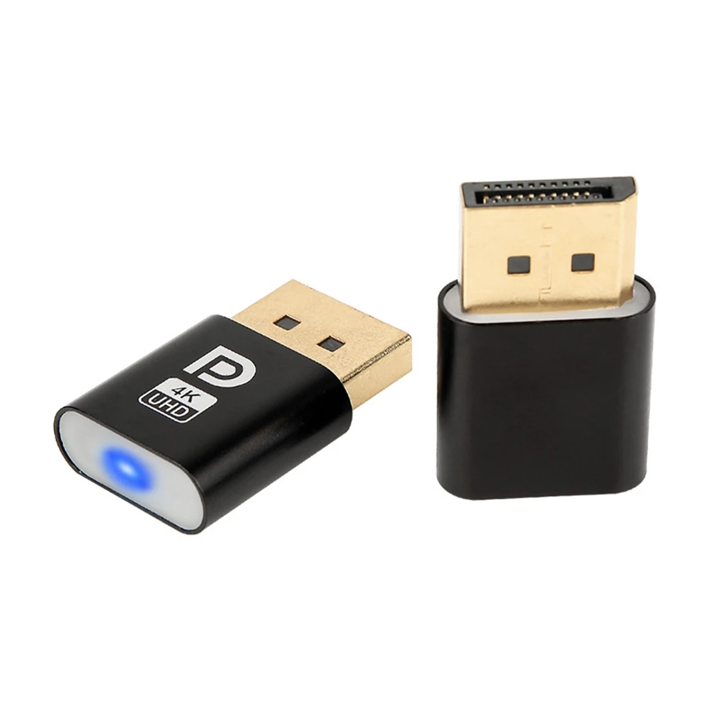 4K Displayport Dummy Plug DP Display Adapter EDID Headless Ghost Emulator Desktop Accessories for PC Graphics Video Card thumbnail 5