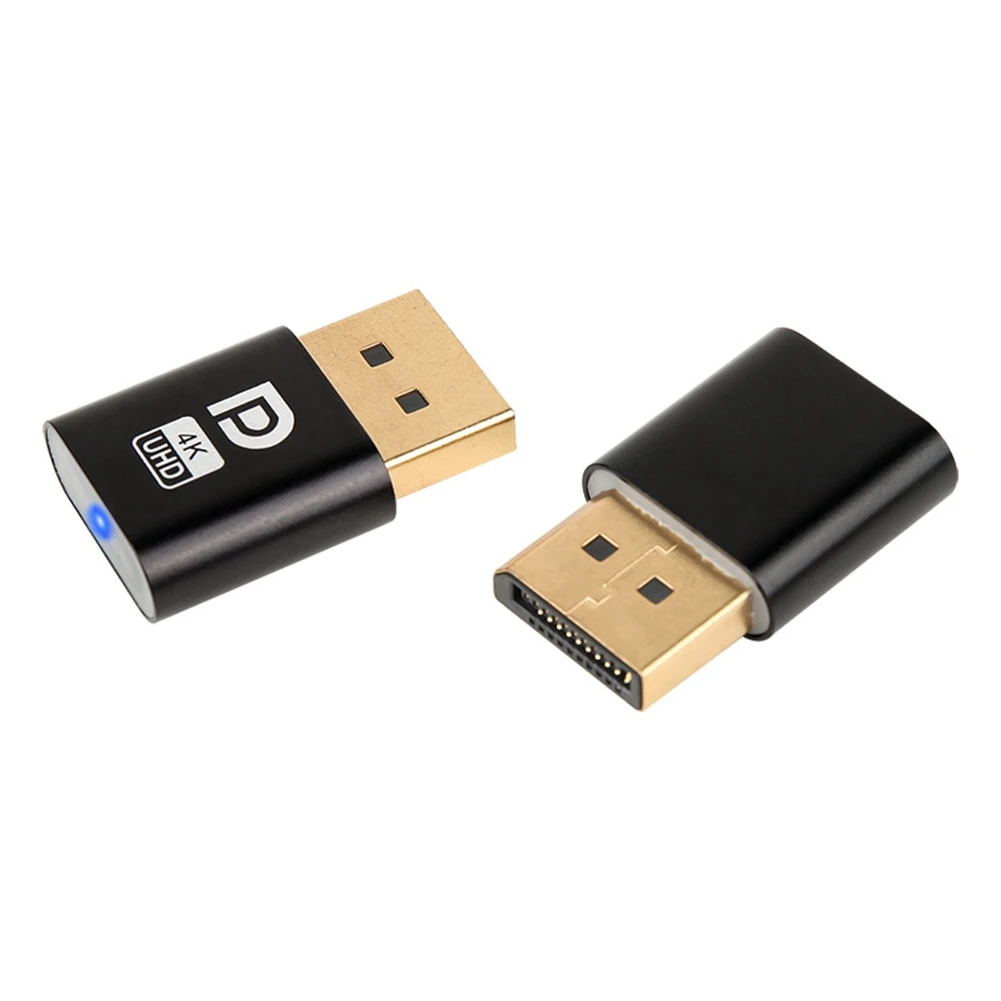 4K Displayport Dummy Plug DP Display Adapter EDID Headless Ghost Emulator Desktop Accessories for PC Graphics Video Card thumbnail 3