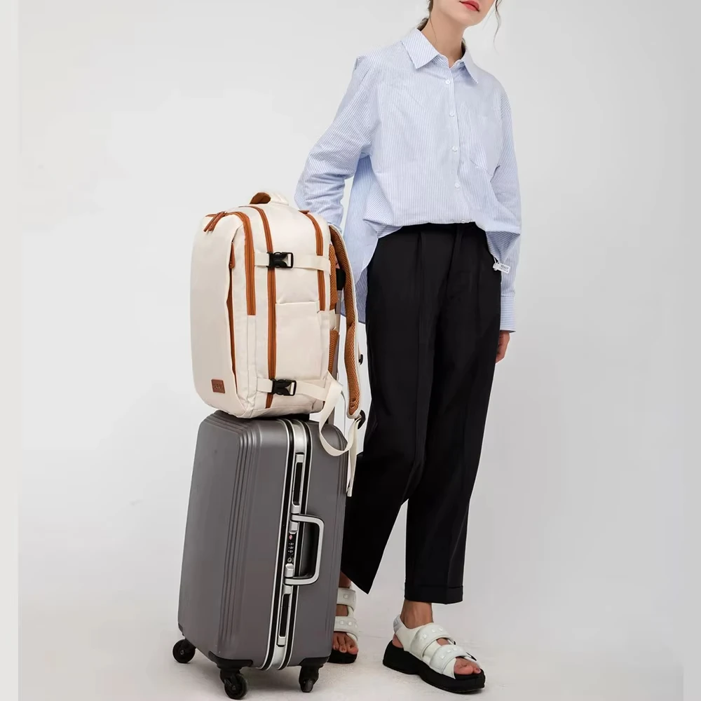 Buylor Travel Backpack Airplane Backpack 45x20x30 for Women/Men Easyjet Cabin Bags Laptop Backpack Casual Daypack for Weekender thumbnail 6