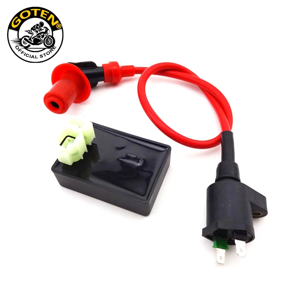 Goten Racing Performance 6 Pin DC CDI Box Ignition Coil For Kymco SYM Vento Scooter GY6 50cc 125cc 150cc Engine Moped