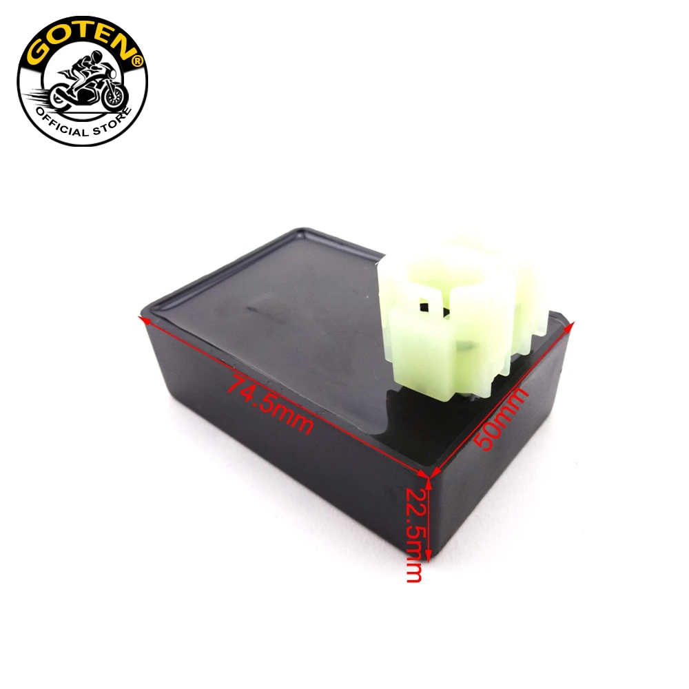 Goten Racing Performance 6 Pin DC CDI Box Ignition Coil For Kymco SYM Vento Scooter GY6 50cc 125cc 150cc Engine Moped thumbnail 3