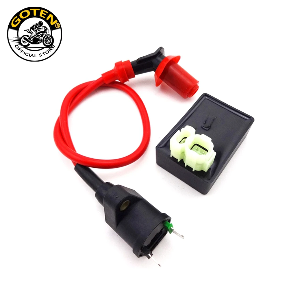 Goten Racing Performance 6 Pin DC CDI Box Ignition Coil For Kymco SYM Vento Scooter GY6 50cc 125cc 150cc Engine Moped thumbnail 5