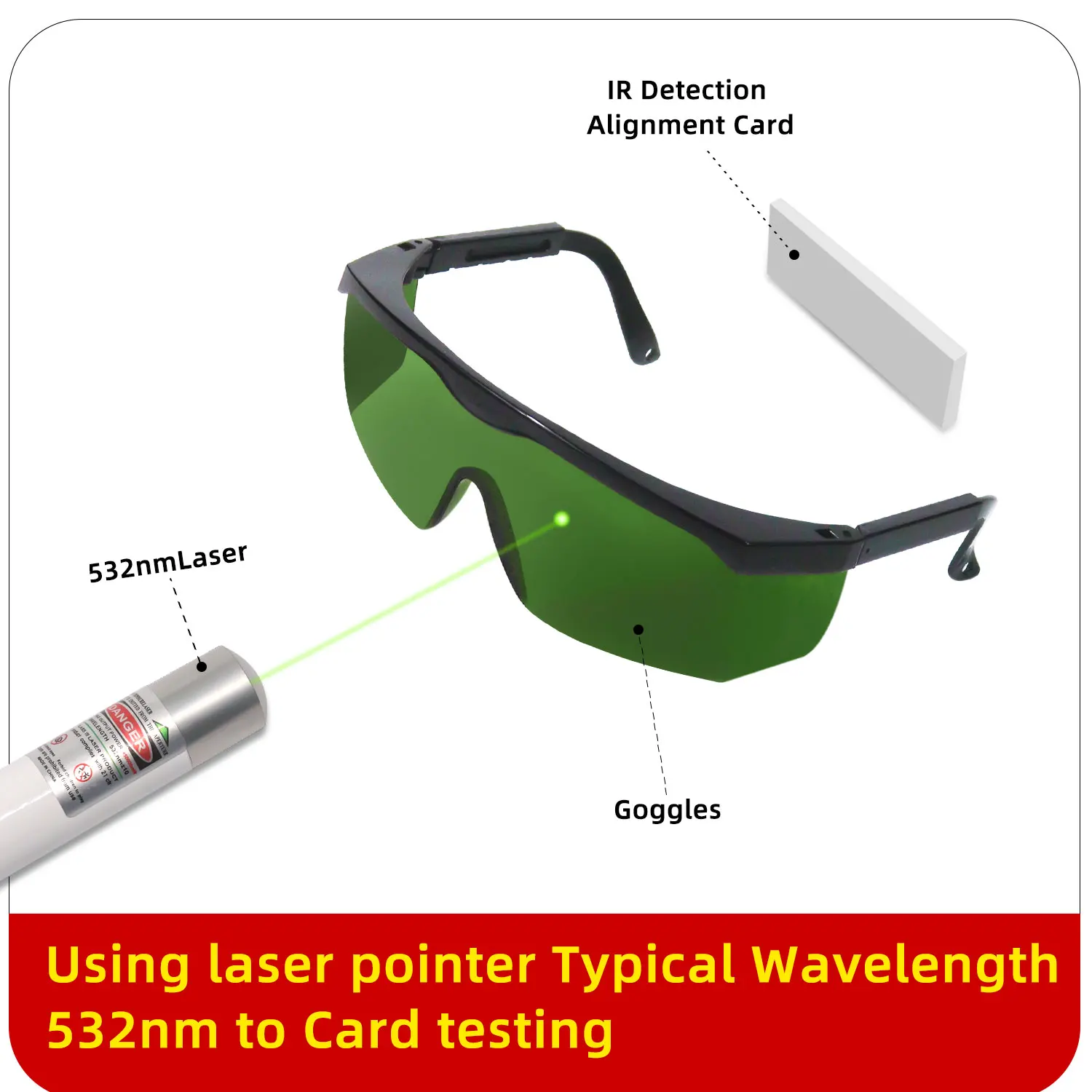 Laser Safety Glasses Goggles IPL 1064nm Infrared 355nm UV Protective Glasses Shield Protection Eyewear for Laser Machine Work thumbnail 3