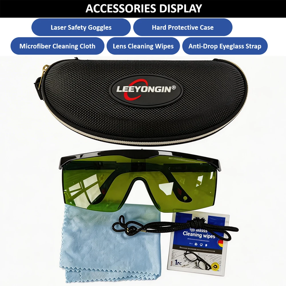 Laser Safety Glasses Goggles IPL 1064nm Infrared 355nm UV Protective Glasses Shield Protection Eyewear for Laser Machine Work thumbnail 6
