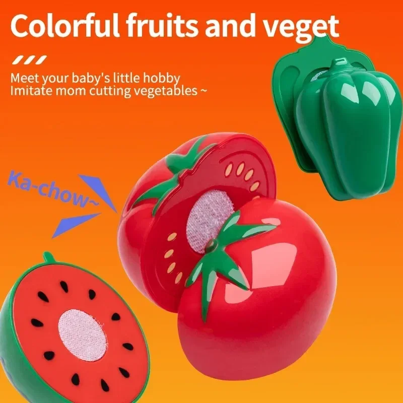 Kids Kitchen Toys Set 59/69 PCS Play Kitchen Accessories Kit with Play Pots Pans Pretend Food Cooking Toy Toddler Girls Boy Gift thumbnail 6