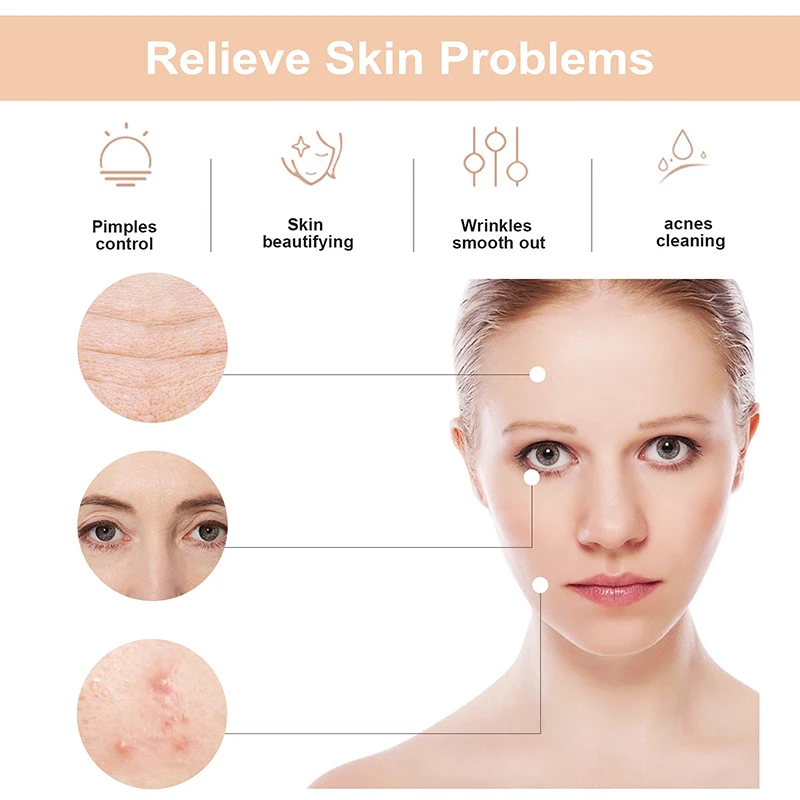 New Orange High Frequency Facial Machine Electrotherapy Wand Neon Argon Tubes Wands Device Face Skin Care  Beauty Tools Home Use thumbnail 4