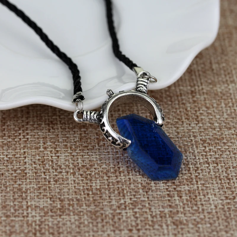 DMC Devil Maycry Pendant Necklace Devil Hunter Dante Perfect Amulet Red Crystal Necklaces for Women Men Choker Jewelry thumbnail 5