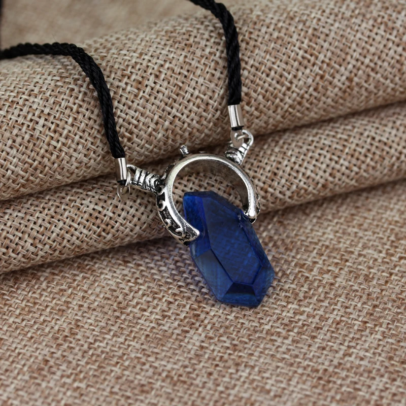 DMC Devil Maycry Pendant Necklace Devil Hunter Dante Perfect Amulet Red Crystal Necklaces for Women Men Choker Jewelry thumbnail 3